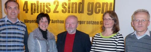 Josef Fortner, Maria Noichl, Günther Wolf, Marlis Neuhierl-Huber, Hubert Reiter